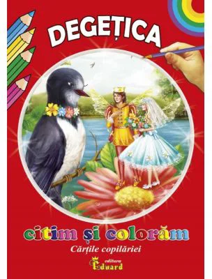 Citim si coloram - Degetica