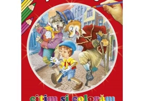 Citim si coloram - Pinocchio
