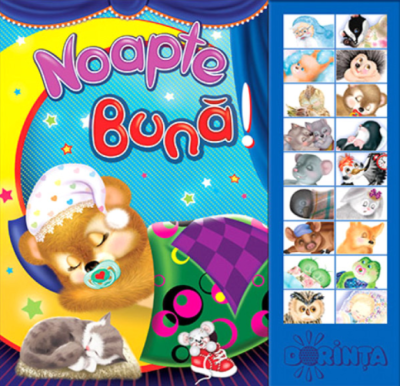 Noapte buna! Carte cu sunete - Inesa Tautu