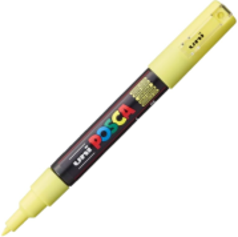 Marker UNI PC-1M 0. 7 mm, sunshine yellow, Posca