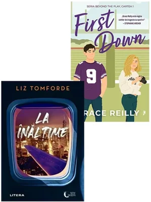 Pachet First Down + La inaltime. Set 2 carti