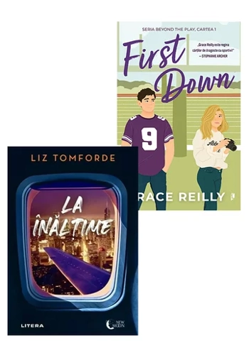 Pachet First Down + La inaltime. Set 2 carti