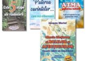 Pachet 4 carti: Marele Dictionar al Bolilor si Afectiunilor, Cele 5 etape ale vindecarii, Puterea cuvintelor, Atma - Jacques Martel