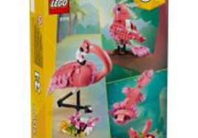 LEGO Creator. Animale salbatice Flamingo roz 31170, 288 piese