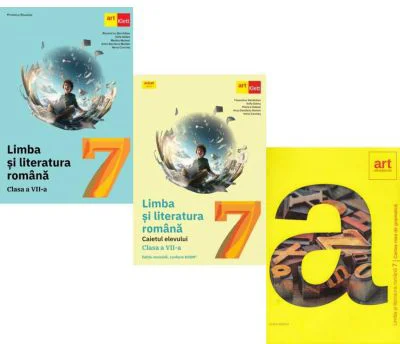 Pachet complet Limba si literatura romana clasa a 7-a: manual, caiet si cartea mea de gramatica, autor Florentina Samihaian, Sofia Dobra