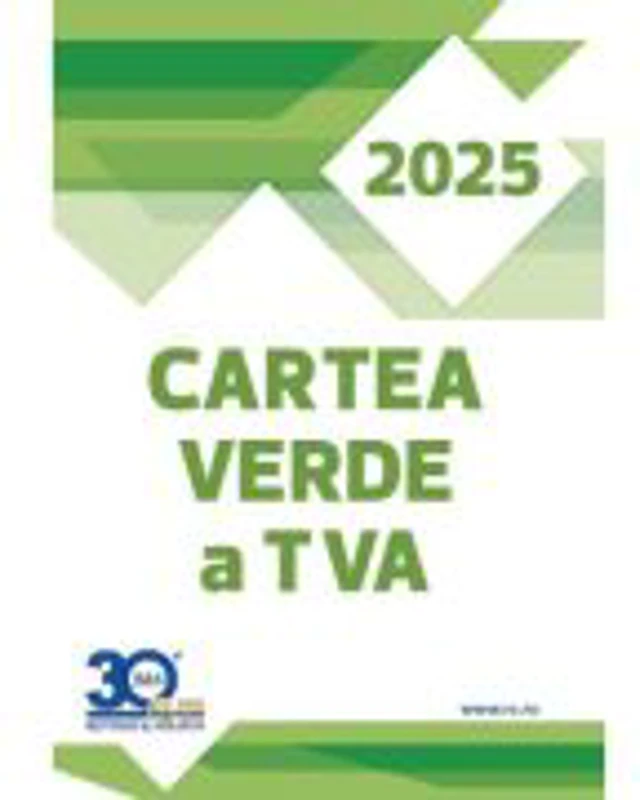 Cartea Verde a TVA 2025 - Olga Crevelescu