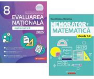 Pachet Evaluarea Nationala. Matematica 2025, clasa a 8-a - Gabriel Popa, Marta Kasa