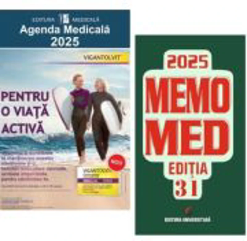 Pachetul Farmacistului Agenda Medicala 2025 si MemoMed editia 31