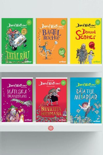 Pachet Autor David Walliams - Hardcover - David Edward Walliams - Arthur