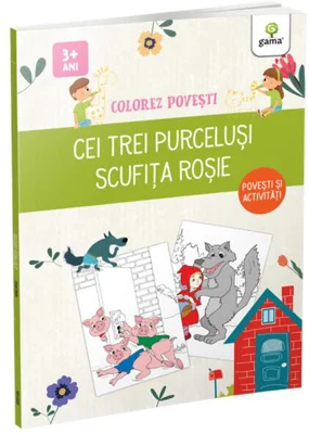 Cei trei purceluși & Scufița Roșie - Paperback brosat - Gama