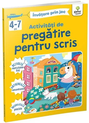 Activități de pregătire pentru scris 4-7 ani - Paperback brosat - Gama Junior