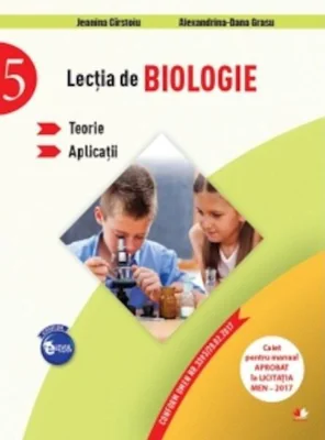 Lecția de Biologie. Teorie. Aplicatii (clasa a V-a) - Paperback brosat - Jeanina Cârstoiu - Litera