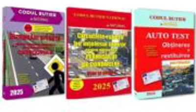 Pachet 2025 pentru obtinerea permisului de conducere auto categoria B