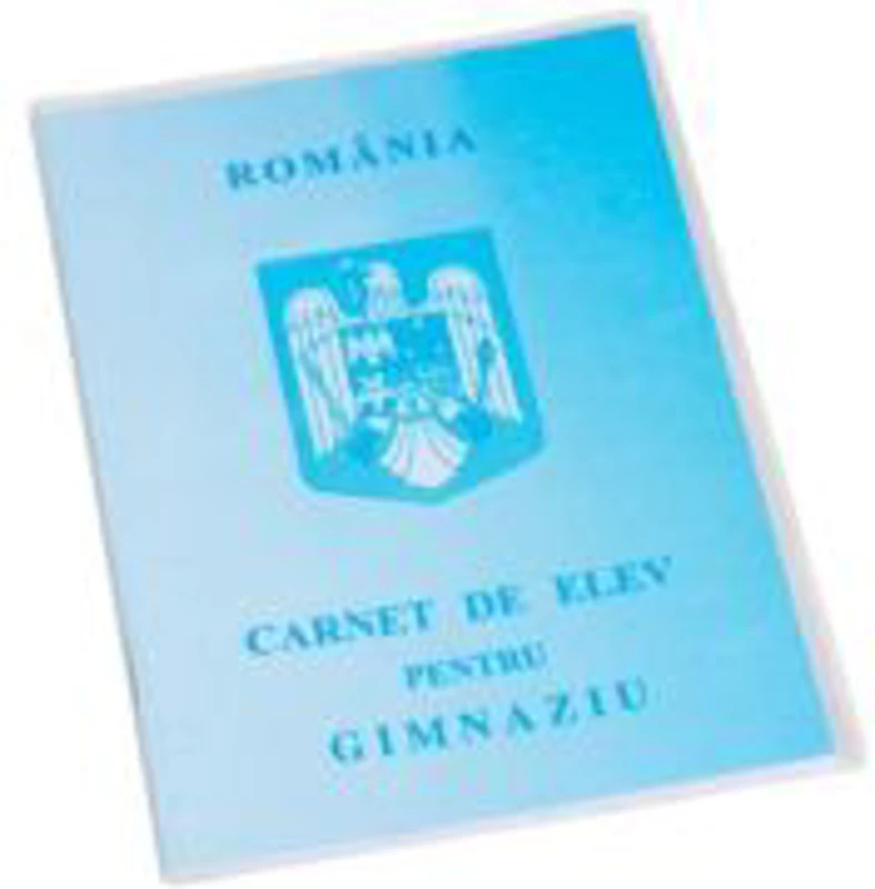 Carnet de elev pentru gimnaziu + coperta, Casa Tipografica