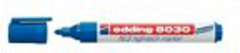 Marker permanent Edding 8030, varf rotund, 1. 5-3 mm, albastru