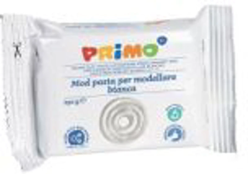 Argila pentru modelaj Morocolor Primo, 250 g, alb
