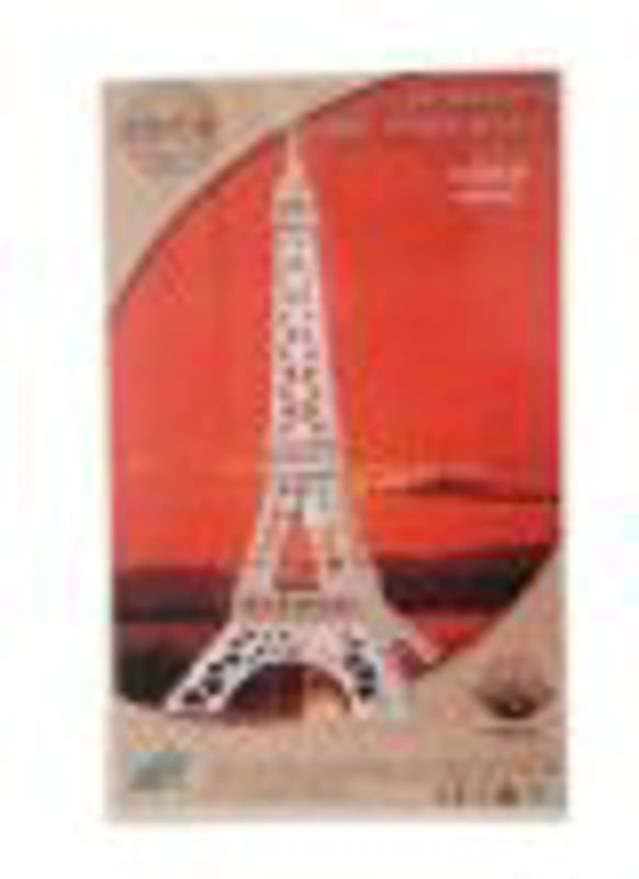 Puzzle lemn 3D - Turnul Eiffel, 3 foi, Colorarte, PJ-S110