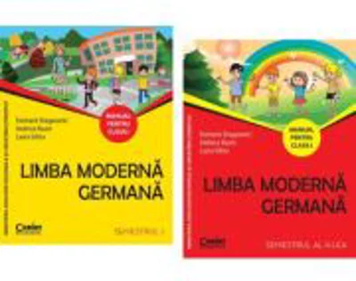 Limba moderna germana. Manual pentru clasa I, semestrele I si al II-lea - Evemarie Draganovici, Andreea Rusen, Laura Udrea