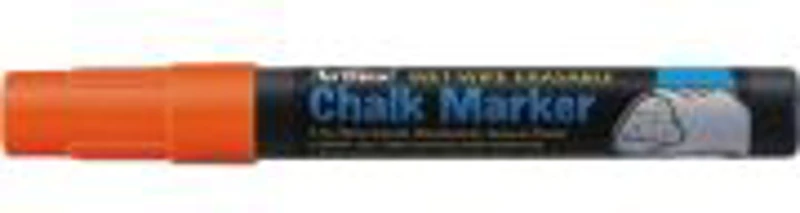 Marker cu creta ARTLINE, pentru table de scris, varf 4. 0mm - portocaliu