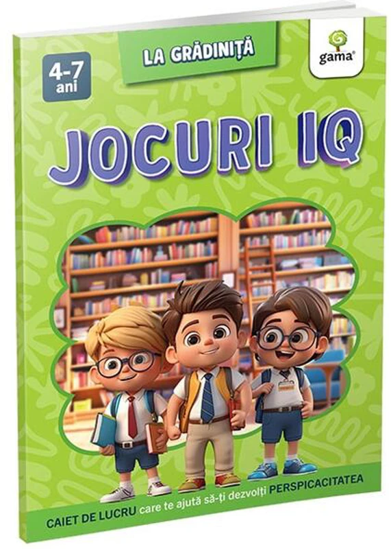Jocuri IQ - Paperback brosat - Gama