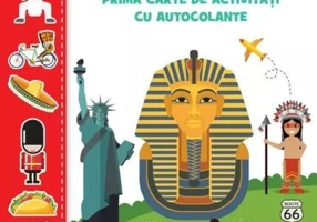 În călătorie. Prima carte de activități cu autocolante - Paperback - *** - Litera mică