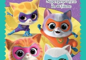 Disney. Superpisicuțe. Cartea mea de colorat. Superpisicuțele în acțiune - Paperback - Disney - Litera mică