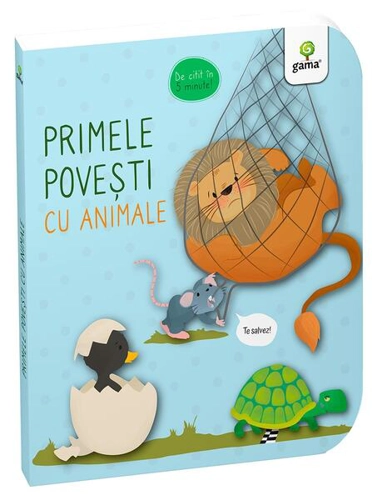 Primele povești cu animale - Board book - Gama