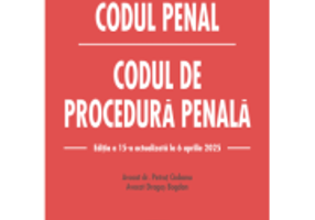 Codul penal. Codul de procedura penala. Editia a 15-a actualizata la 16 aprilie 2025 - Dragos Bogdan, Petrut Ciobanu