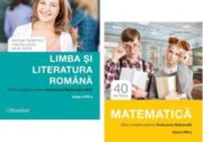Pachet Limba romana si Matematica Evaluarea Nationala 2025. Ghid complet pentru clasa 8 - Marinela Pantazi, Daniela Stoica