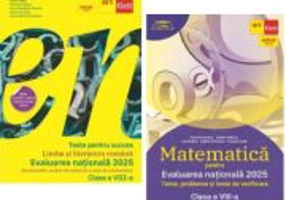 Pachet Evaluarea nationala 2025. Matematica. Clubul matematicienilor si Teste pentru succes. Limba si Literatura Romana - Marius Perianu, Florentina S