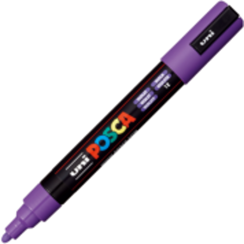 Marker UNI PC-5M 1. 8-2. 5 mm, violet, Posca