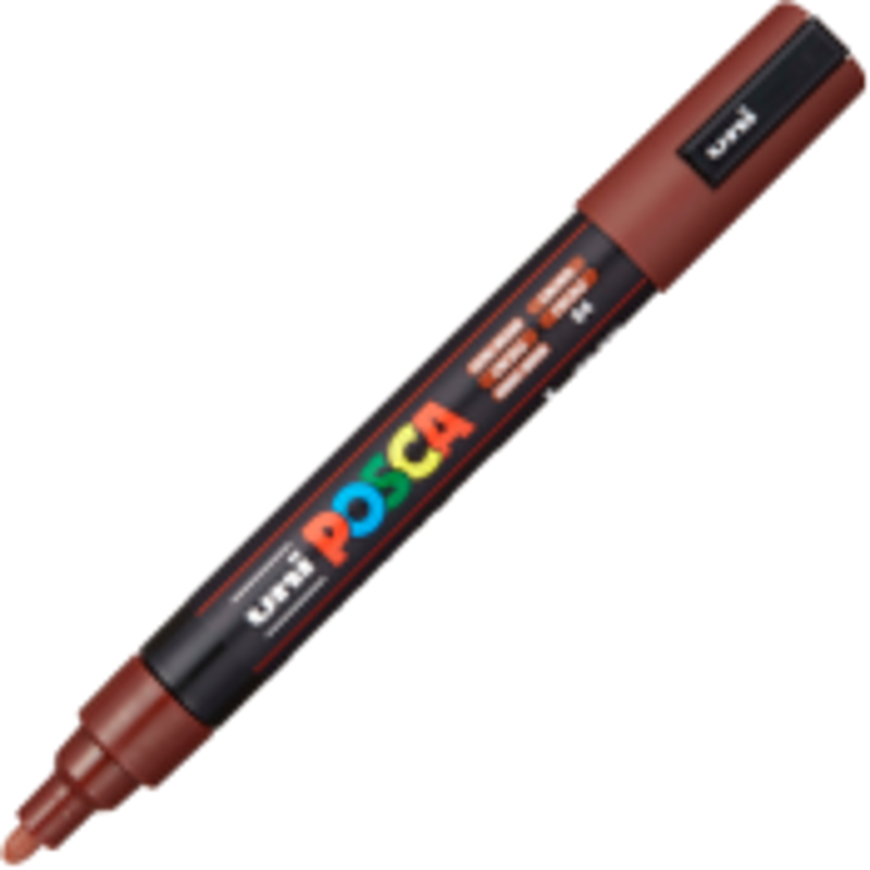 Marker UNI PC-5M 1. 8-2. 5 mm, cacao, Posca