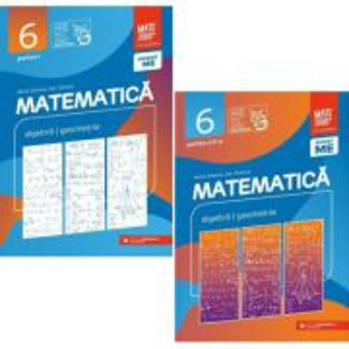 Pachet Consolidare 2024-2025 clasa a 6-a. Matematica. Algebra, geometrie, partea 1 si 2 - Maria Zaharia