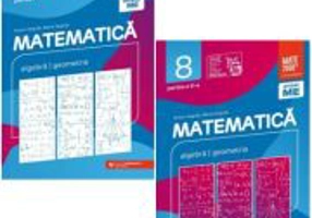 Pachet Consolidare 2024-2025 clasa a 8-a. Matematica. Aritmetica, algebra, geometrie, partea 1 si 2 - Anton Negrila