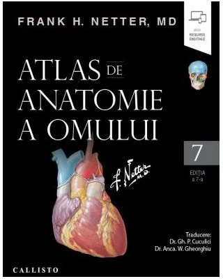 Netter Atlas de anatomie a omului, editia a 7-a - Frank H. Netter