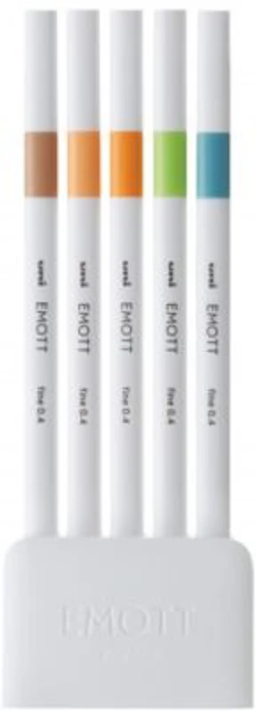 Set 5 culori naturale Fineliner, Emott