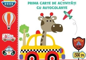 Mijloace de transport. Prima carte de activități cu autocolante - Paperback - *** - Litera mică