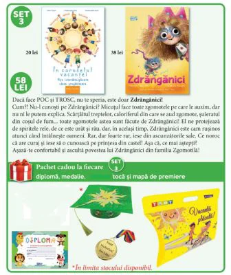 Set 3 de premiere Clasa pregatitoare 2024