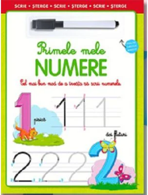 Primele mele numere. Scrie, sterge