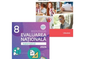 Pachet Evaluarea Nationala 2024 Clasa a 8-a. Matematica si Ghid complet pentru Limba si literatura romana