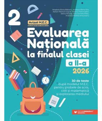 Evaluarea Nationala 2024 la finalul clasei a 2-a. 30 de teste