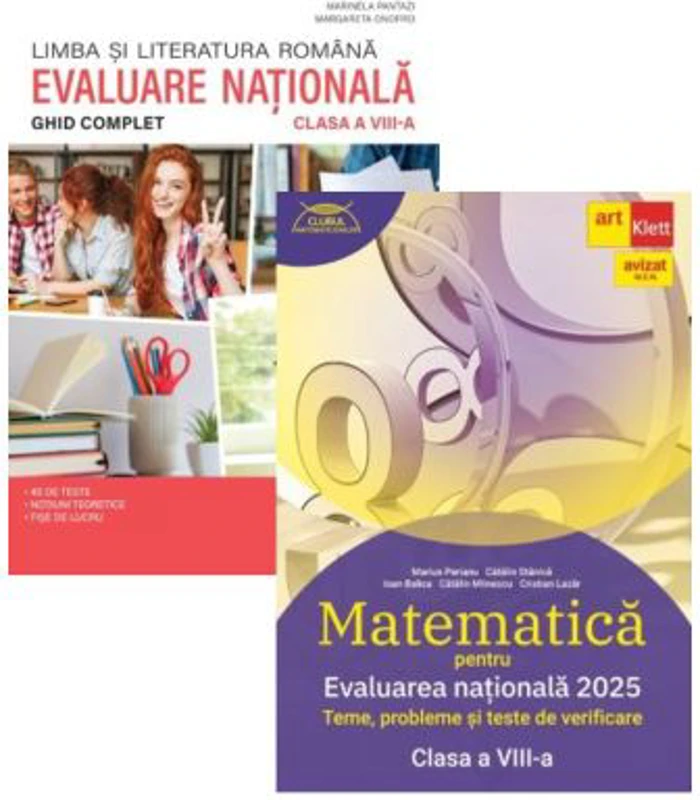 Pachet Evaluarea Nationala 2024. Limba si literatura romana si Matematica