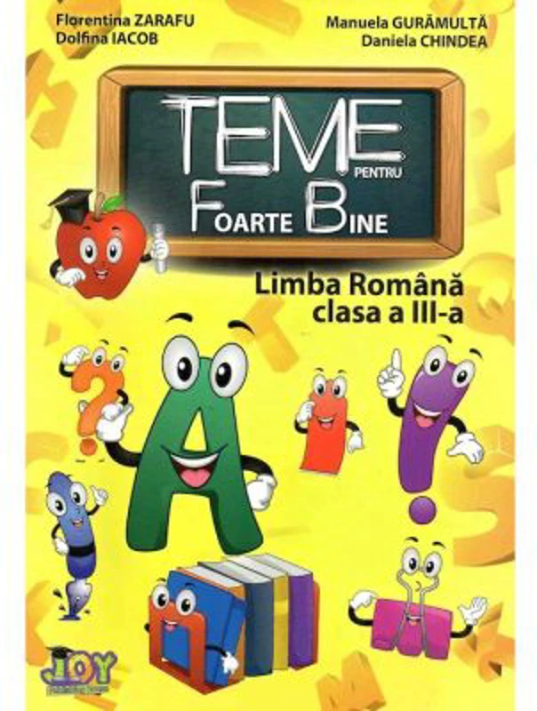 Caiet de teme pentru Foarte Bine Limba romana Clasa a 3-a
