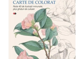 Gradina Botanica din Kew. Plante cu flori. Carte de colorat