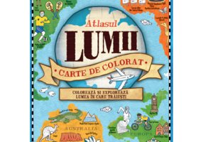 Atlasul lumii. Carte de colorat