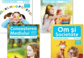Set 4 caiete educationale pe domenii. Grupa mare 5-6 ani