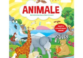 Carte cu ferestruici. Animale. Bebe invata