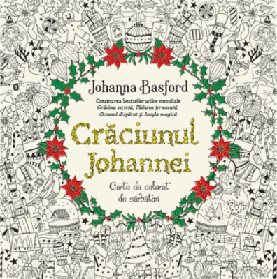 Craciunul Johannei. Carte de colorat de sarbatori