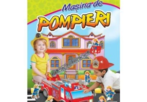 Masina de pompieri. Fara foarfeca, fara lipici