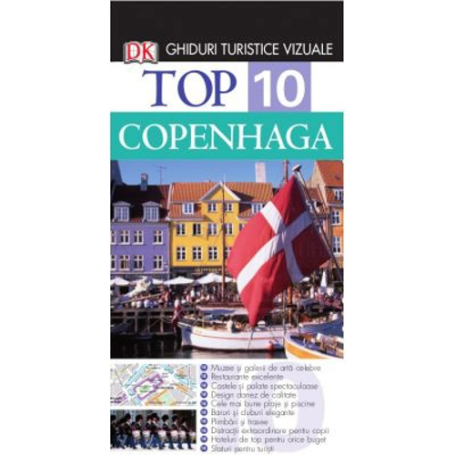Top 10. Copenhaga. Ghiduri turistice vizuale